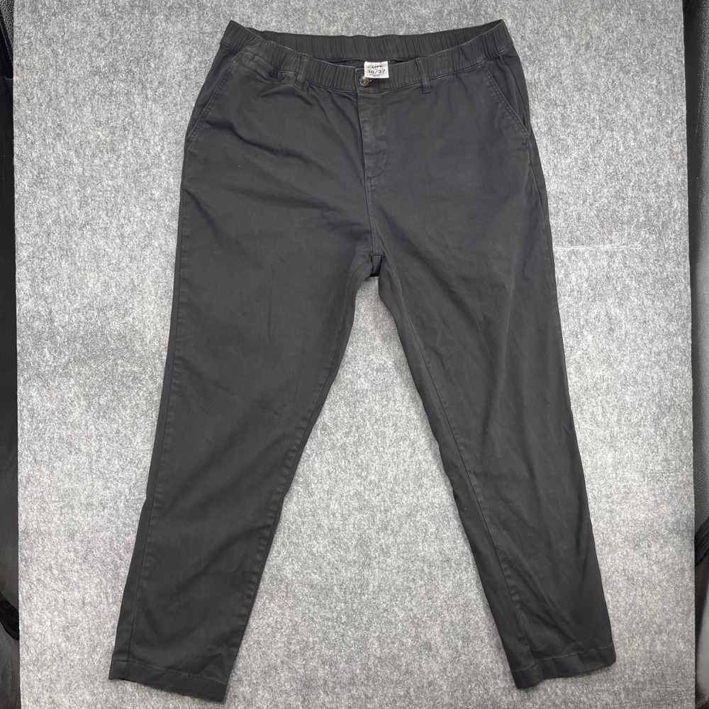 Cove Men's Black Stretch Chinos